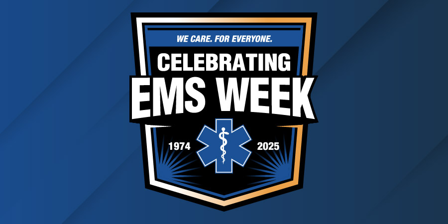 EMS Week Badge