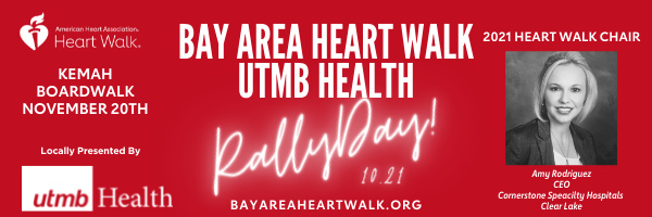 Bay Area Heart Walk Rally Day Banner