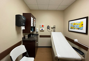 Regional Women’s Services & Pediatrics newly renovated patient room