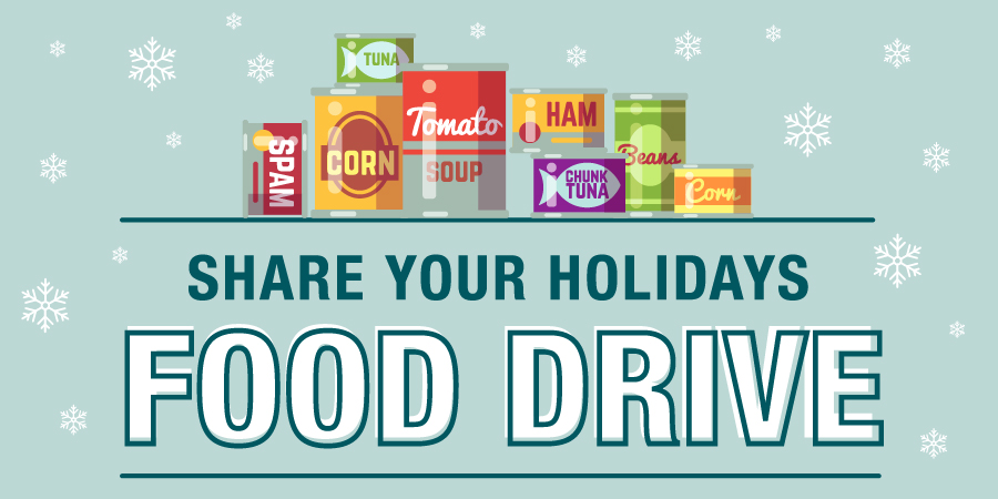 Share your holidays food drive