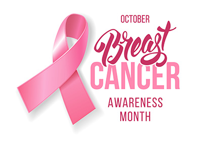 October is breast cancer awareness month