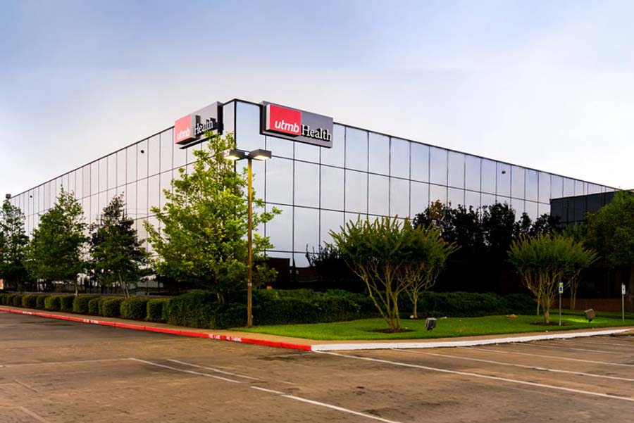 Exterior of UTMB Health Urgent Care in Webster