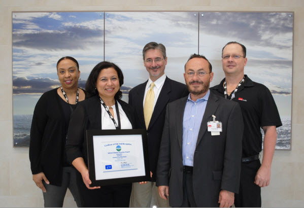 employees holding CDC recognition for UTMB