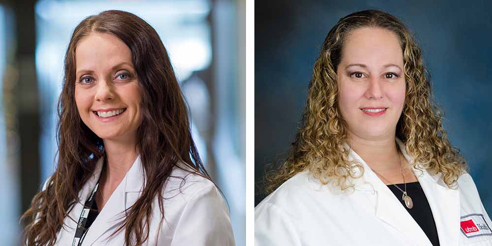 headshots of Drs. Clark and Levy